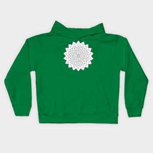 Floral Mandala Kids Hoodie